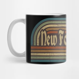 New Found Glory Vintage Stripes Mug